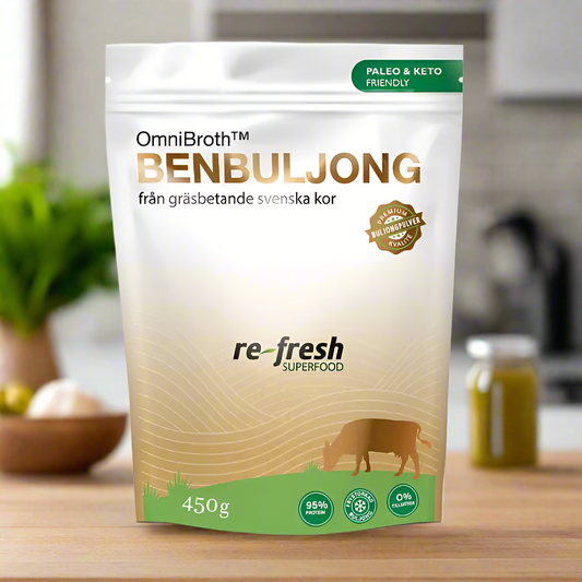 Swedish Bone Broth – 450 g (Grass-Fed, Freeze-Dried)
